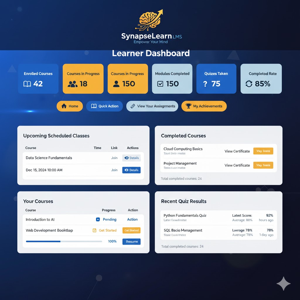 Learner Dashboard